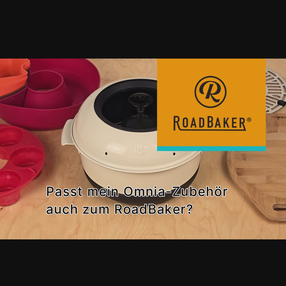 
                  
                    Mira y reproduce videos en la galería, RoadBaker - Horno móvil con tapa de cristal especial
                  
                